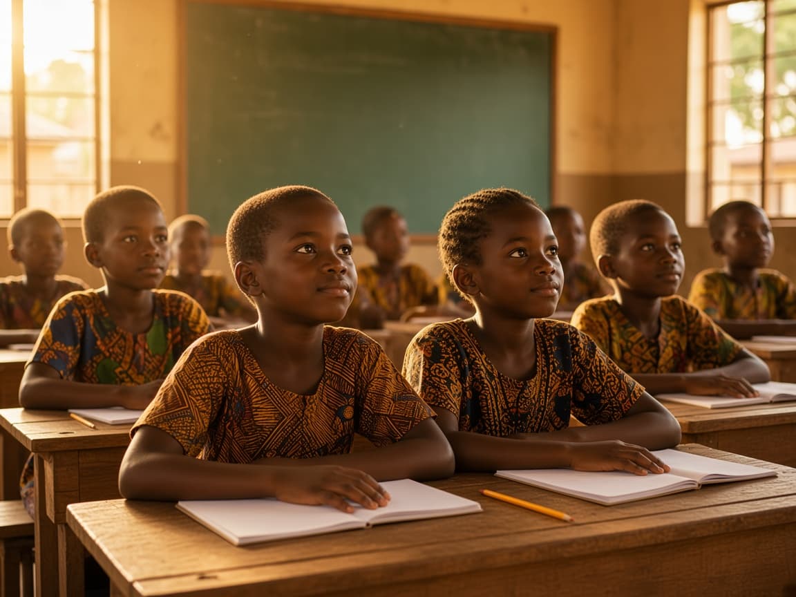 Élèves en classe